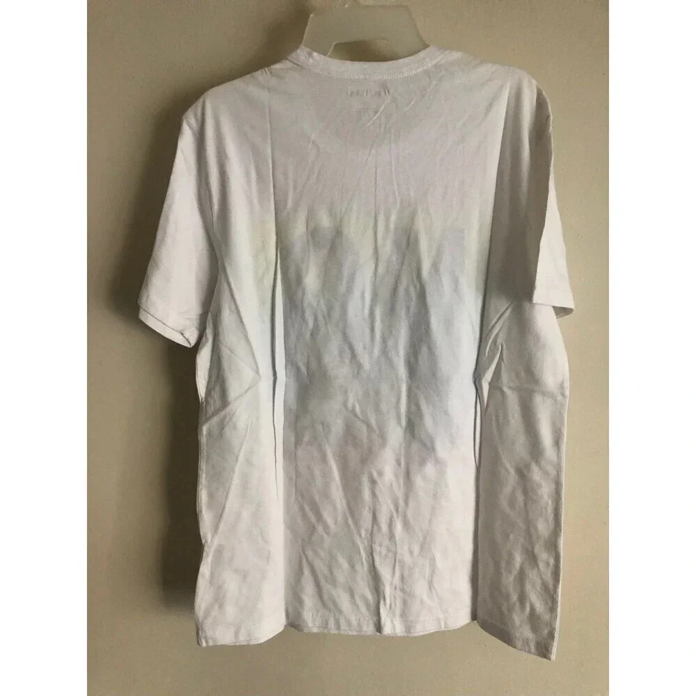 NWT True Religion Men’s White Graphic Crew Neck T-Shirt Size M